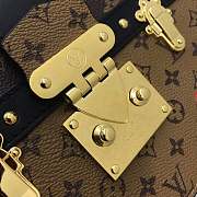 LV TRUNK CLUTCH CANVAS PRINTING HANDBAG - 5