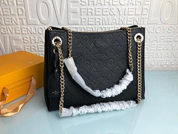 LV EMPREINTE LEATHER M43758 BLACK