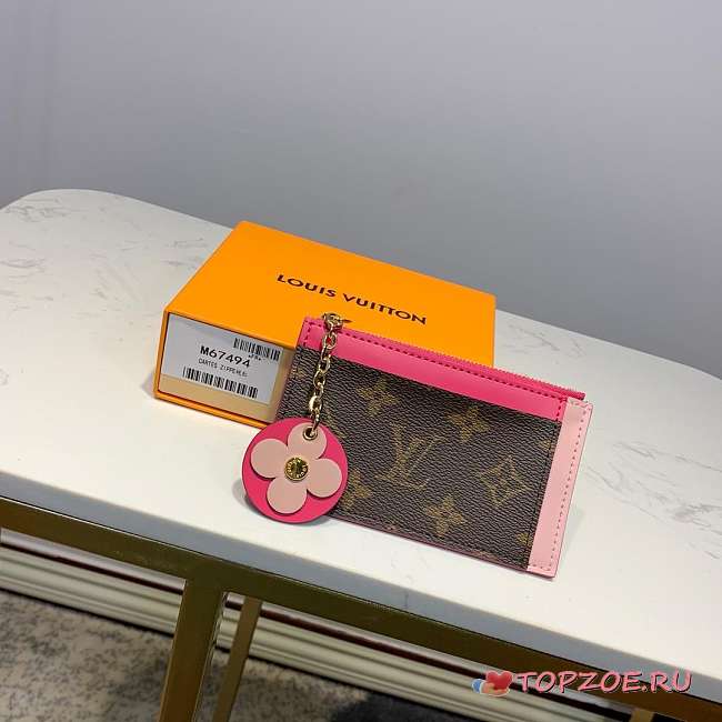 LV ZIPPER CLIP MONOGRAM CANVAS 01 - 1