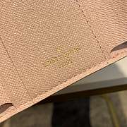 LV ZOÉ WALLET RIVET INLAY DECORATION DAMIER AZUR CANVAS - 6