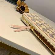 LV CLÉMENCE WALLET RIVET INLAY DAMIER EBENE PATTERN MONOGRAM CANVAS - 4