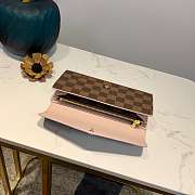 LV ENVELOPE WALLET RIVET INLAY - 5