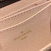 LV ZIPPY ZIPPER ZERO WALLET RIVET INLAY - 2