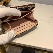 LV ZIPPY ZIPPER ZERO WALLET RIVET INLAY - 5