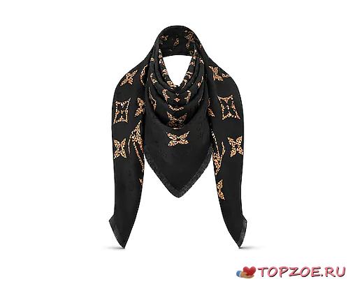 LV MONOGRAM GIANT JUNGLE SHAWL M75882 - 1