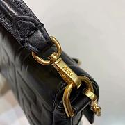 Fendi Clam Crossbody Tote Medium Black - 6