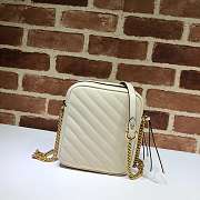 NEW GUCCI SHOULDER BAG CHAIN BAG WHITE - 6