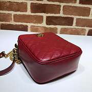 NEW GUCCI SHOULDER BAG CHAIN BAG RED - 5