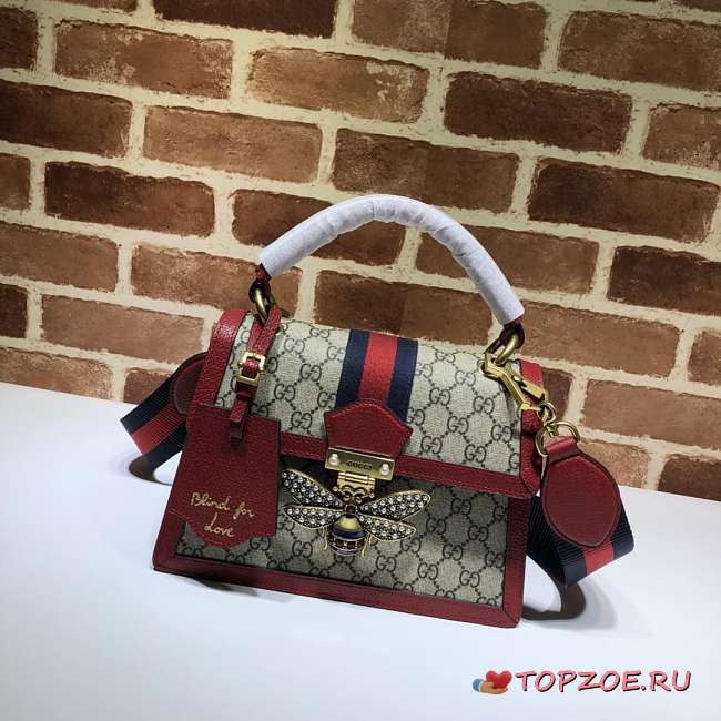 GUCCI HANDBAG 476541 RED - 1