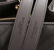 YSL SAINT LAURENT MONOGRAMM GRAY - 2