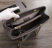 YSL SAINT LAURENT MONOGRAMM GRAY - 4