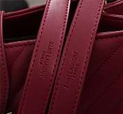 YSL SAINT LAURENT MONOGRAMME RED - 3