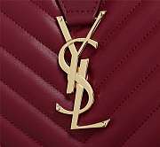 YSL SAINT LAURENT MONOGRAMME RED - 6
