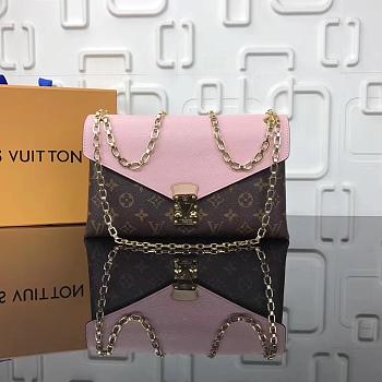 LV MONOGRAM CHAIN BAG M41200 PINK
