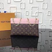 LV MONOGRAM CHAIN BAG M41200 PINK - 6