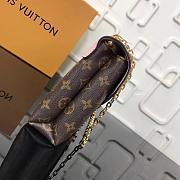 LV MONOGRAM CHAIN BAG M41200 PINK - 5