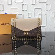 LV MONOGRAM CHAIN BAG M41200 KHAKI - 1