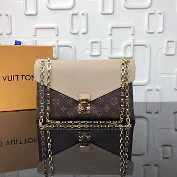 LV MONOGRAM CHAIN BAG M41200 KHAKI