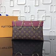 LV MONOGRAM CHAIN BAG M41200 FUCHSIA - 3