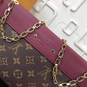 LV MONOGRAM CHAIN BAG M41200 FUCHSIA - 6