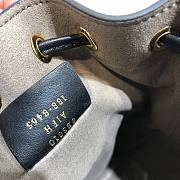 FENDI MON TRESOR BROWN LEATHER MINI-BAG - 3