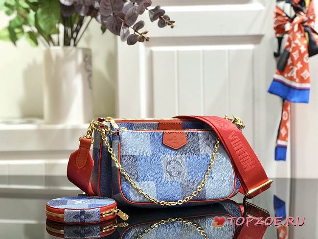 LV FAVORITE THREE-PIECE HANDBAG M44823 MONOGRAM CANVAS 24.0×13.0×4.5cm  - 1