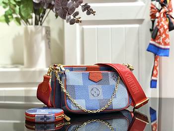 LV FAVORITE THREE-PIECE HANDBAG M44823 MONOGRAM CANVAS 24.0×13.0×4.5cm 