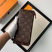 LV ADÈLE WALLET MONOGRAM RED - 2