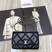 CHANEL NEW GOATSKIN WOC CHAIN BAG - 1
