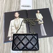 CHANEL NEW GOATSKIN WOC CHAIN BAG - 4