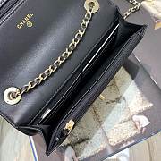 CHANEL NEW GOATSKIN WOC CHAIN BAG - 5