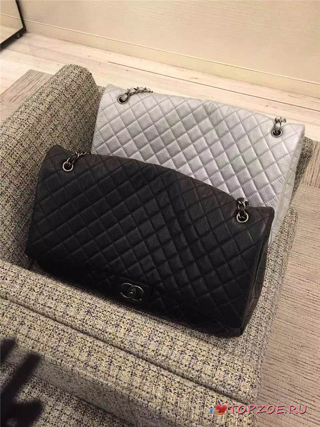 CHANEL LARGE CLASSIC FLAP BAG TRAVEL BAGS A91169 - 1