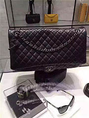 CHANEL LARGE CLASSIC FLAP BAG TRAVEL BAGS A91169 - 6