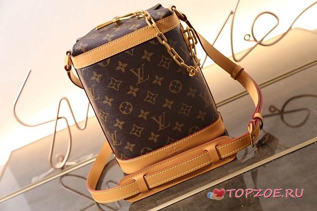 LV MONOGRAM CANVAS BOX BAG 61111 - 1
