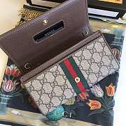 GUCCI WALLET MINI BAG GG PATTERNS AND WEB STRIPES - 3