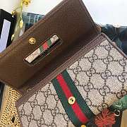 GUCCI WALLET MINI BAG GG PATTERNS AND WEB STRIPES - 4