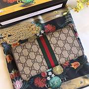 GUCCI WALLET MINI BAG GG PATTERNS AND WEB STRIPES - 5