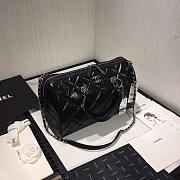 CHANEL NEW AS1322 BOSTON PILLOW BAG BLACK - 1