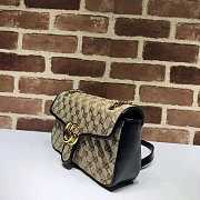 GUCCI GG MARMONT SMALL SHOULDER BEIGE EBONY GG - 2