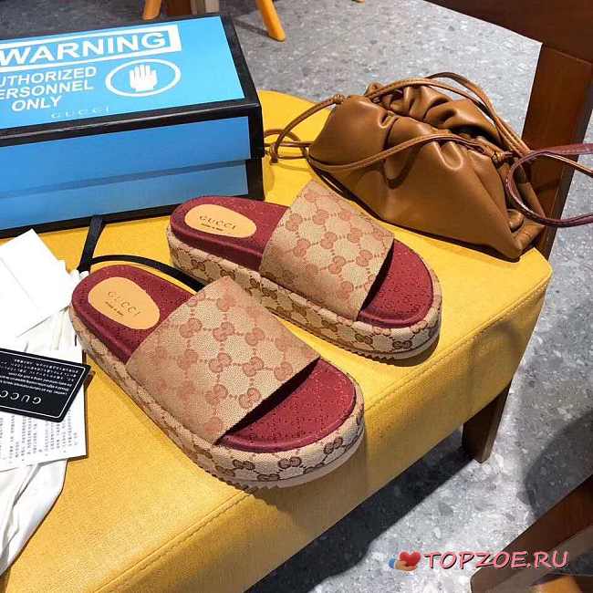 GUCCI SLIPPERS-5CM - 1