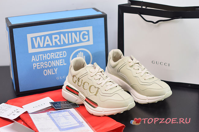 GUCCI VINTAGE TRAINER SNEAKER - 1