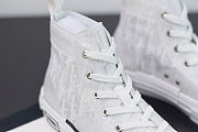 DIOR HIGH SNEAKERS WHITE - 3