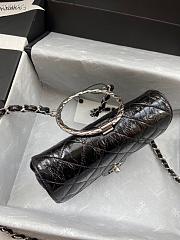CHANEL HANDBAG BLACK AS1665 - 4