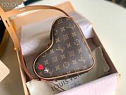 LV Coeur Heart Bag Game on Monogram 22cm - 6