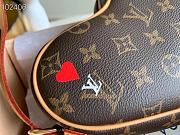 LV Coeur Heart Bag Game on Monogram 22cm - 5