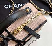 CHANEL VANITY BAG IN LIGHT PINK SIZE 21CM - 3