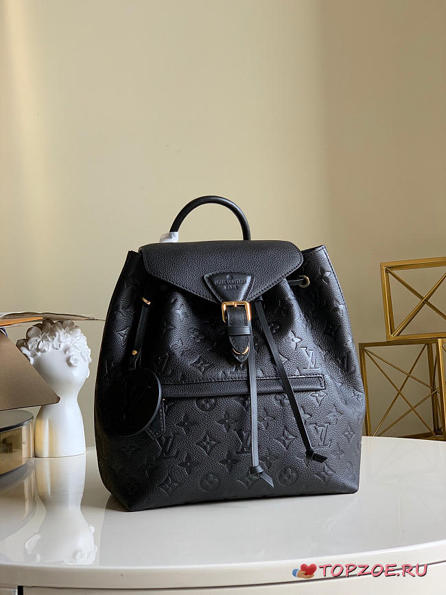 LOUIS VUITTON MONTSOURIS BACKPACK BLACK M45205 - 1