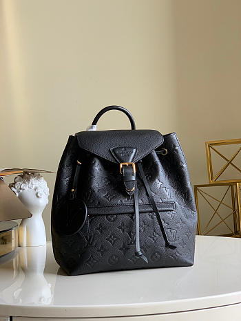 LOUIS VUITTON MONTSOURIS BACKPACK BLACK M45205