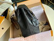 LOUIS VUITTON MONTSOURIS BACKPACK BLACK M45205 - 5
