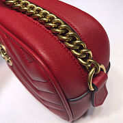 GUCCI MARMONT MATELASSÉ RED 2405 - 4